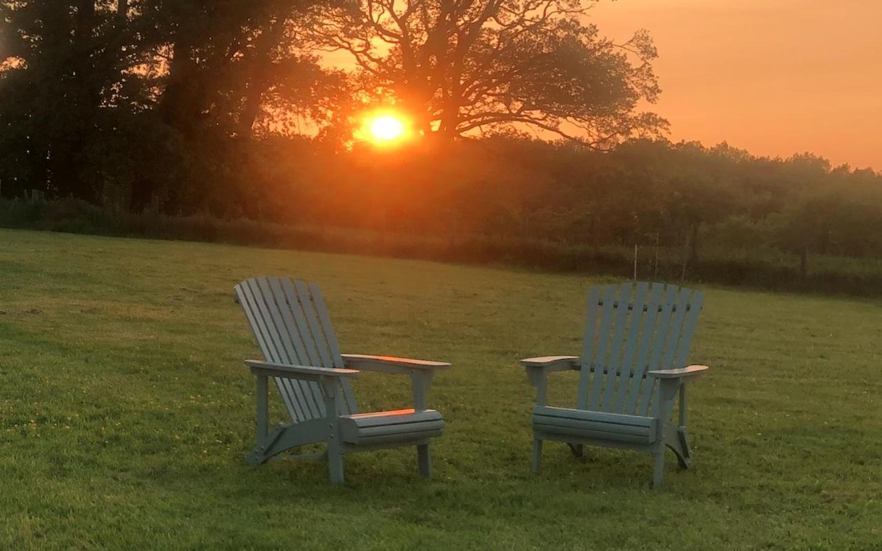 Romantic Rural Break In Countryside Castle Grounds Private Retreat Wizards Rest Bishops Tawton Exterior foto
